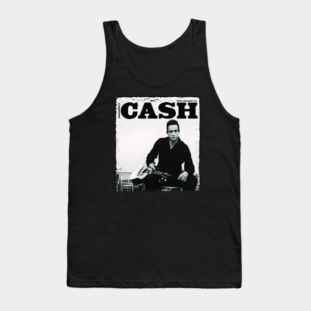 Johnny Cash Legend Tank Top by Marc Graphic